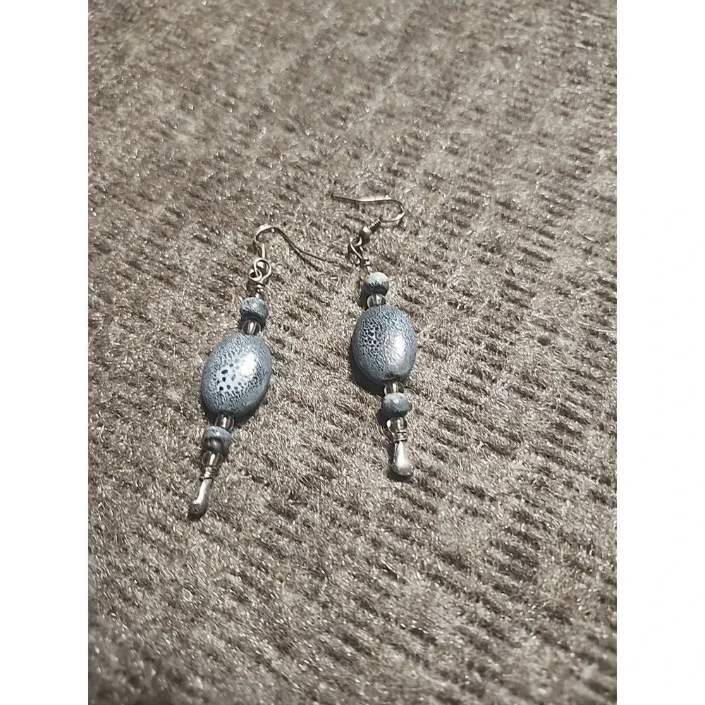 Ceramic Dangle Earrings